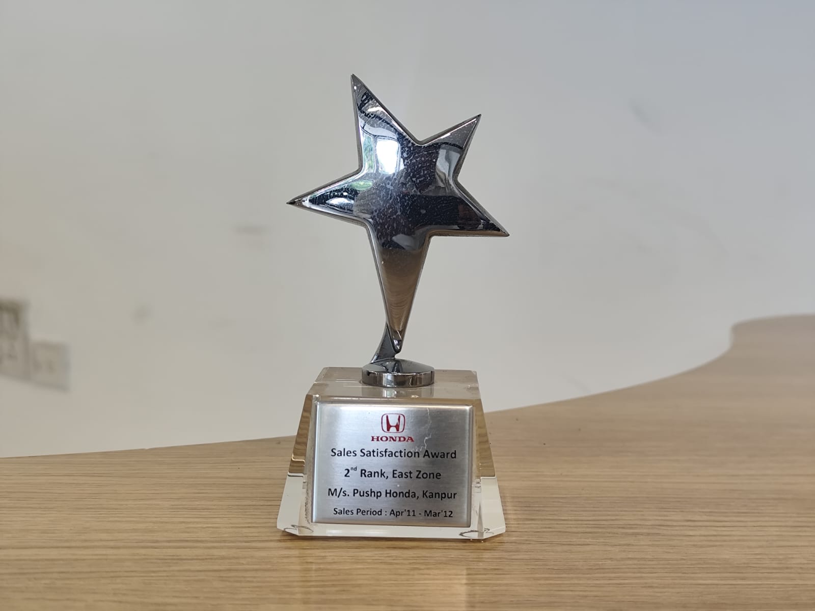 Sales Satisfaction Award