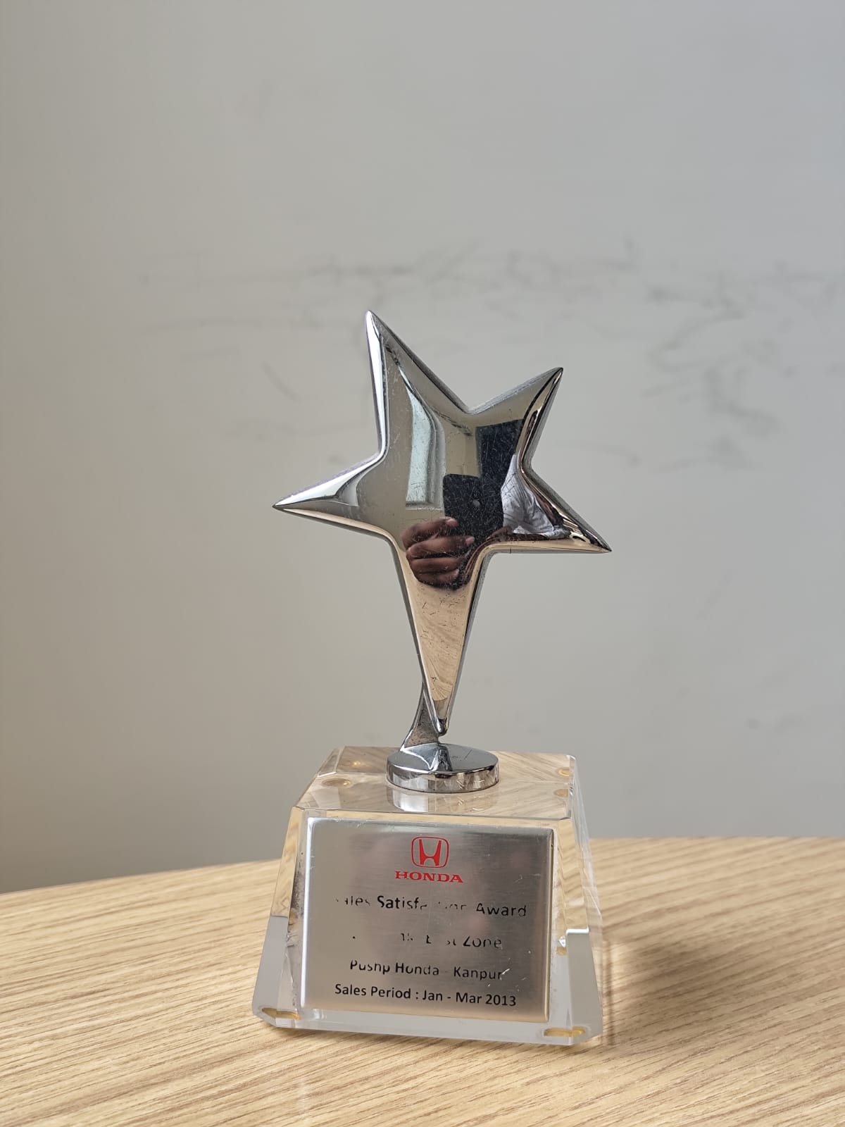 Sales Satisfaction Award