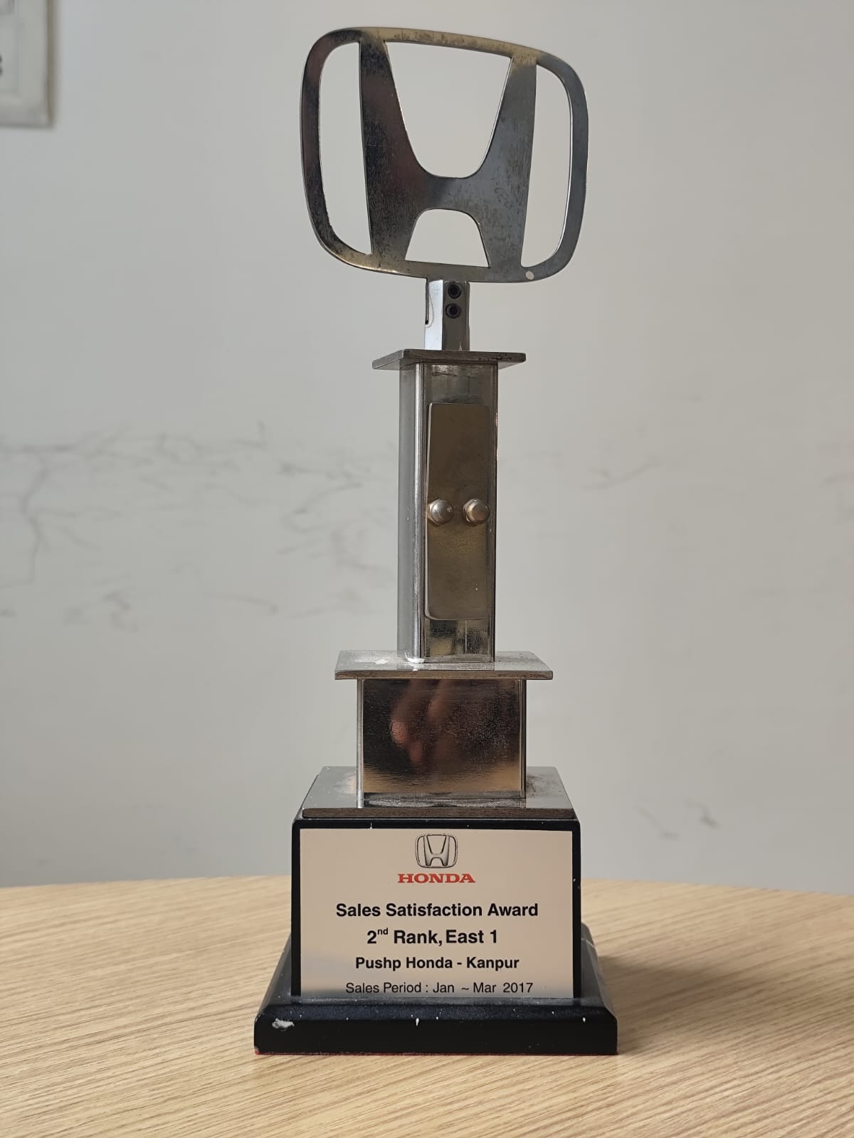 Sales Satisfaction Award