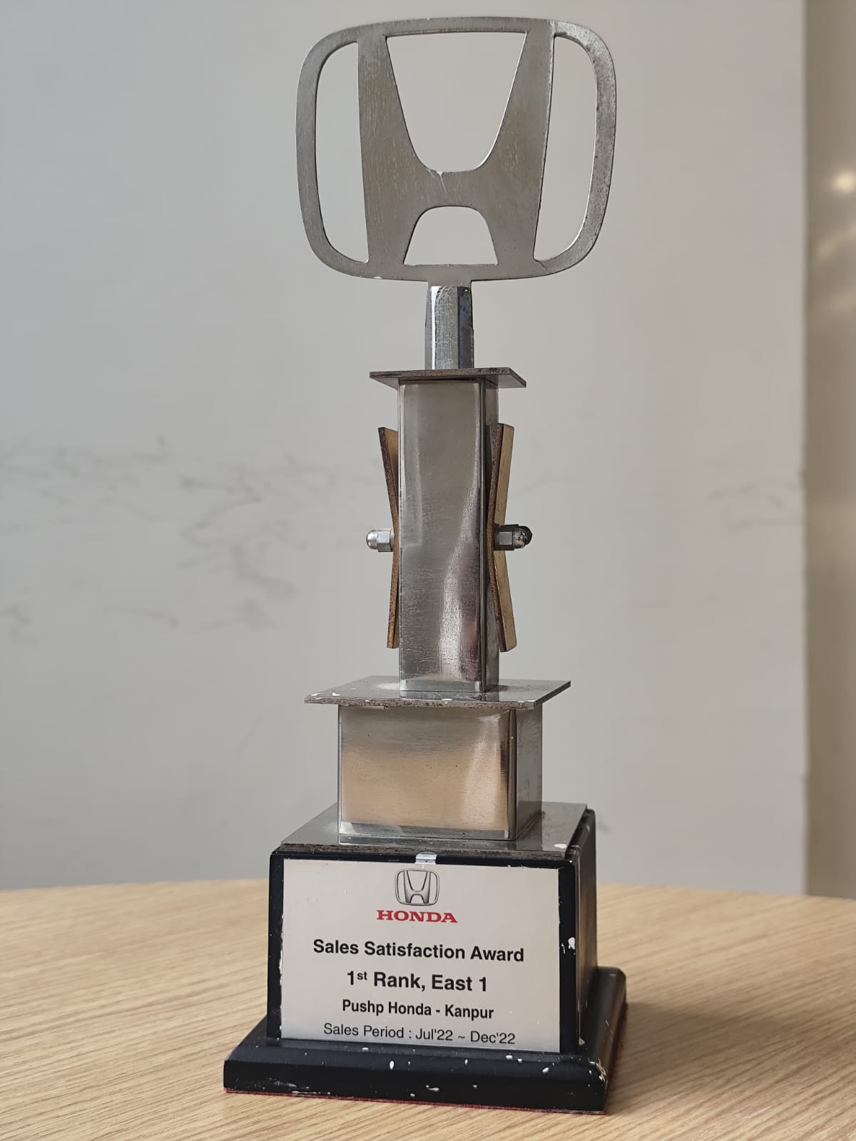 Sales Satisfaction Award